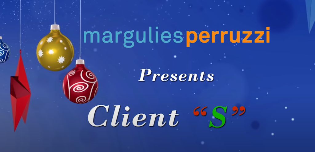 MP’s Annual Holiday Video 2018: ‘Client S’